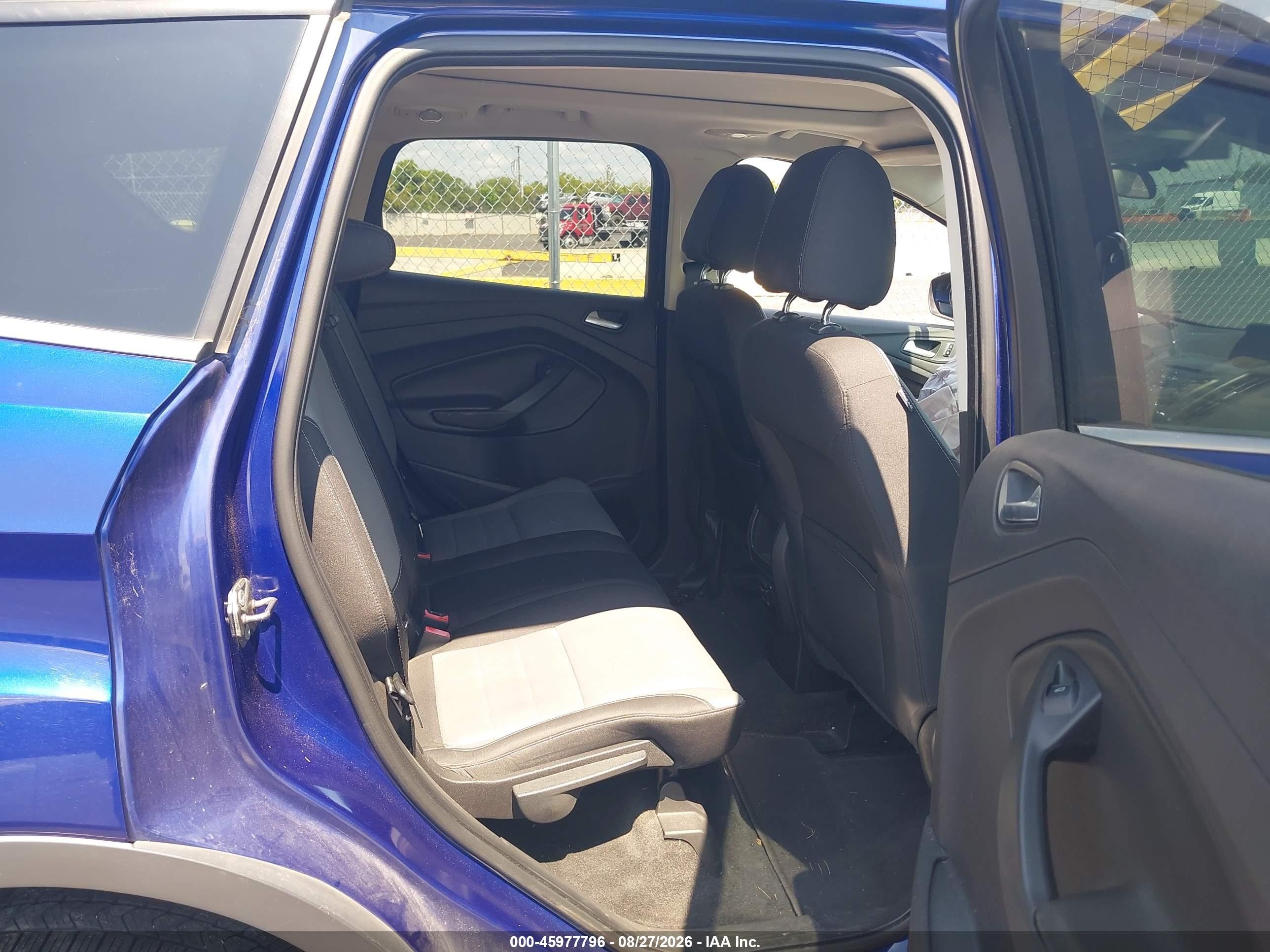 2013 Ford Escape Se Blue vin: 1FMCU0GX8DUD09276