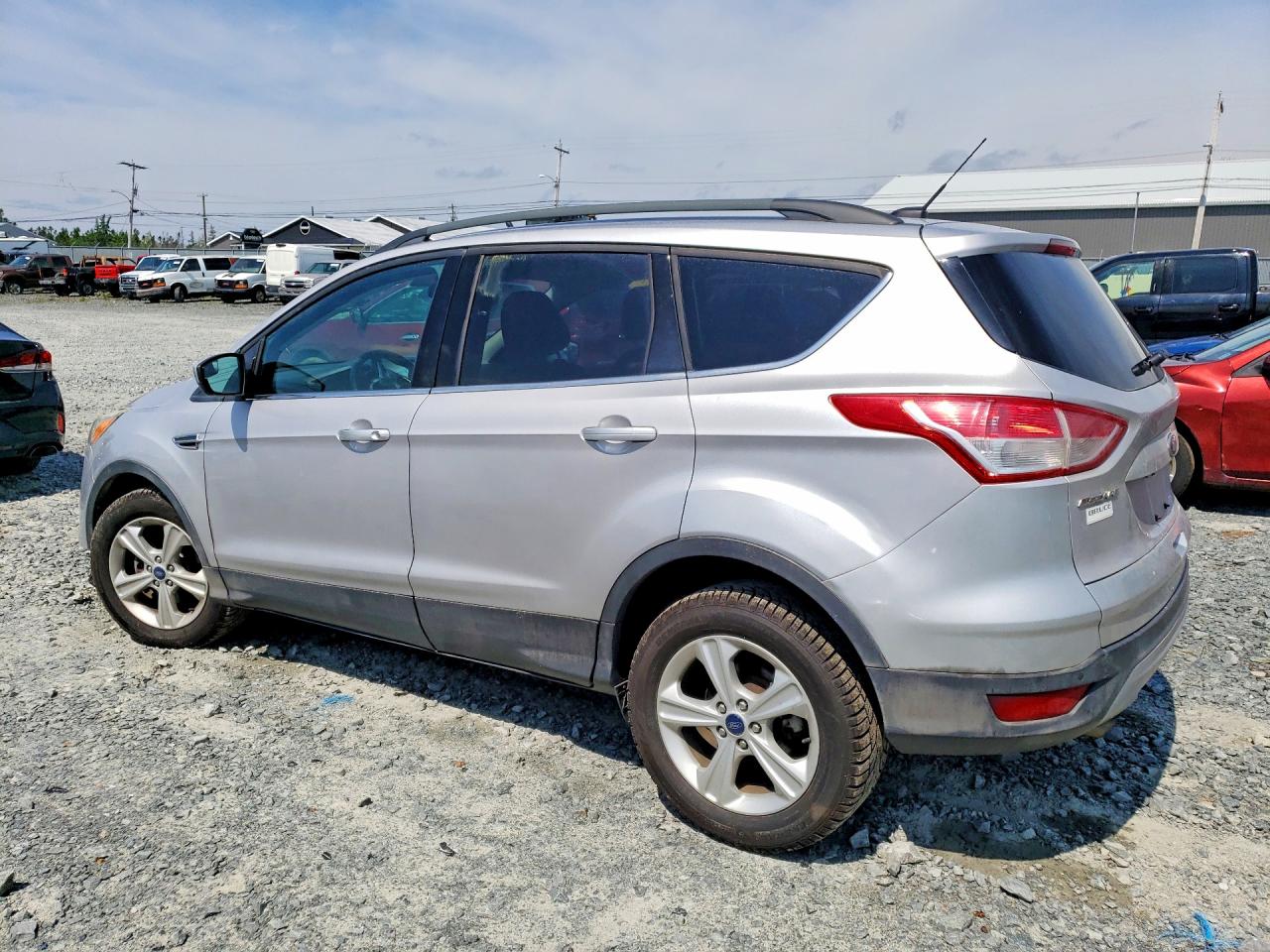 2013 Ford Escape Se Silver vin: 1FMCU0GX8DUD27700