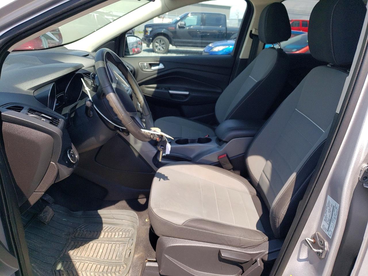2013 Ford Escape Se Silver vin: 1FMCU0GX8DUD27700