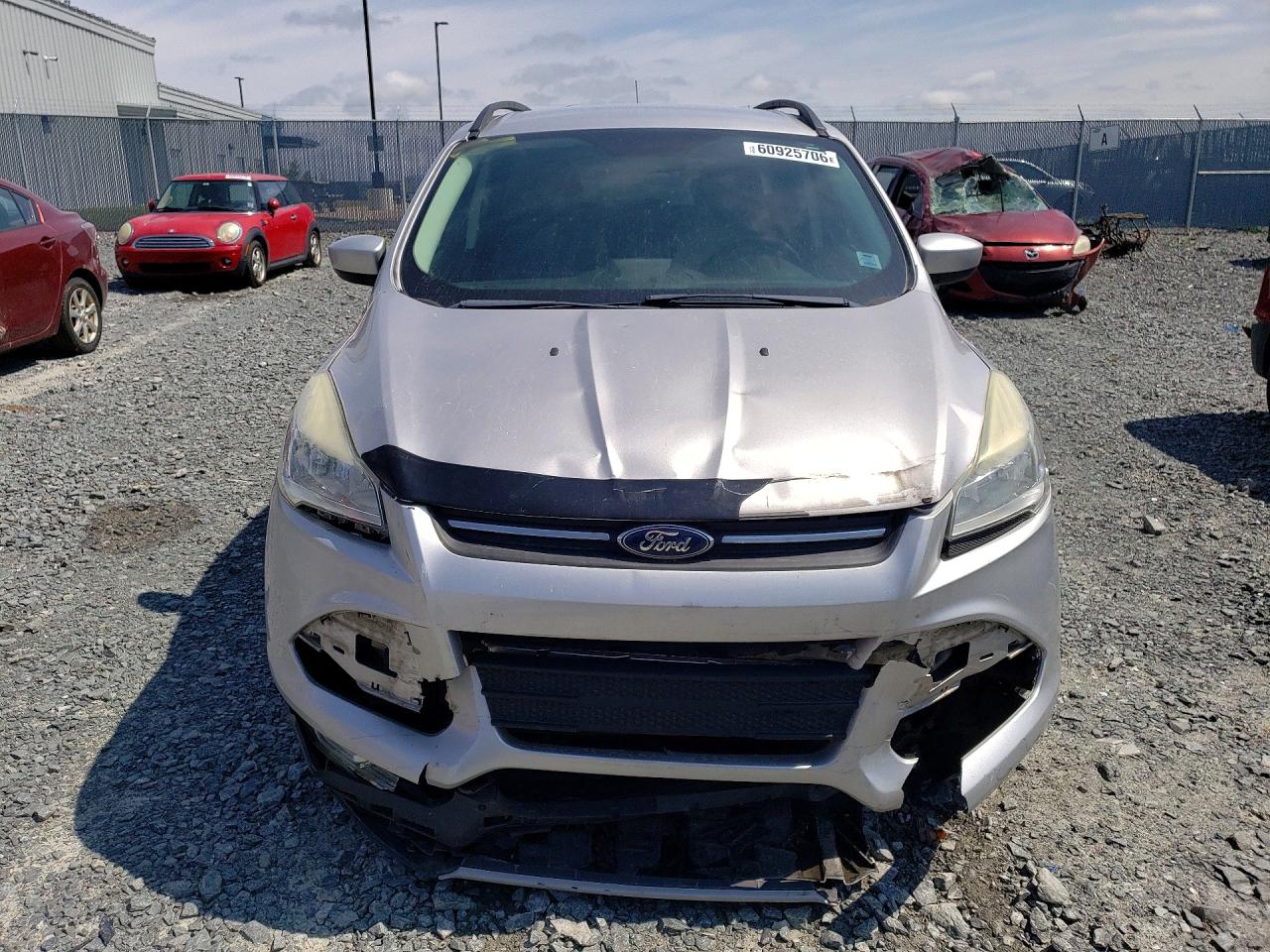 2013 Ford Escape Se Silver vin: 1FMCU0GX8DUD27700