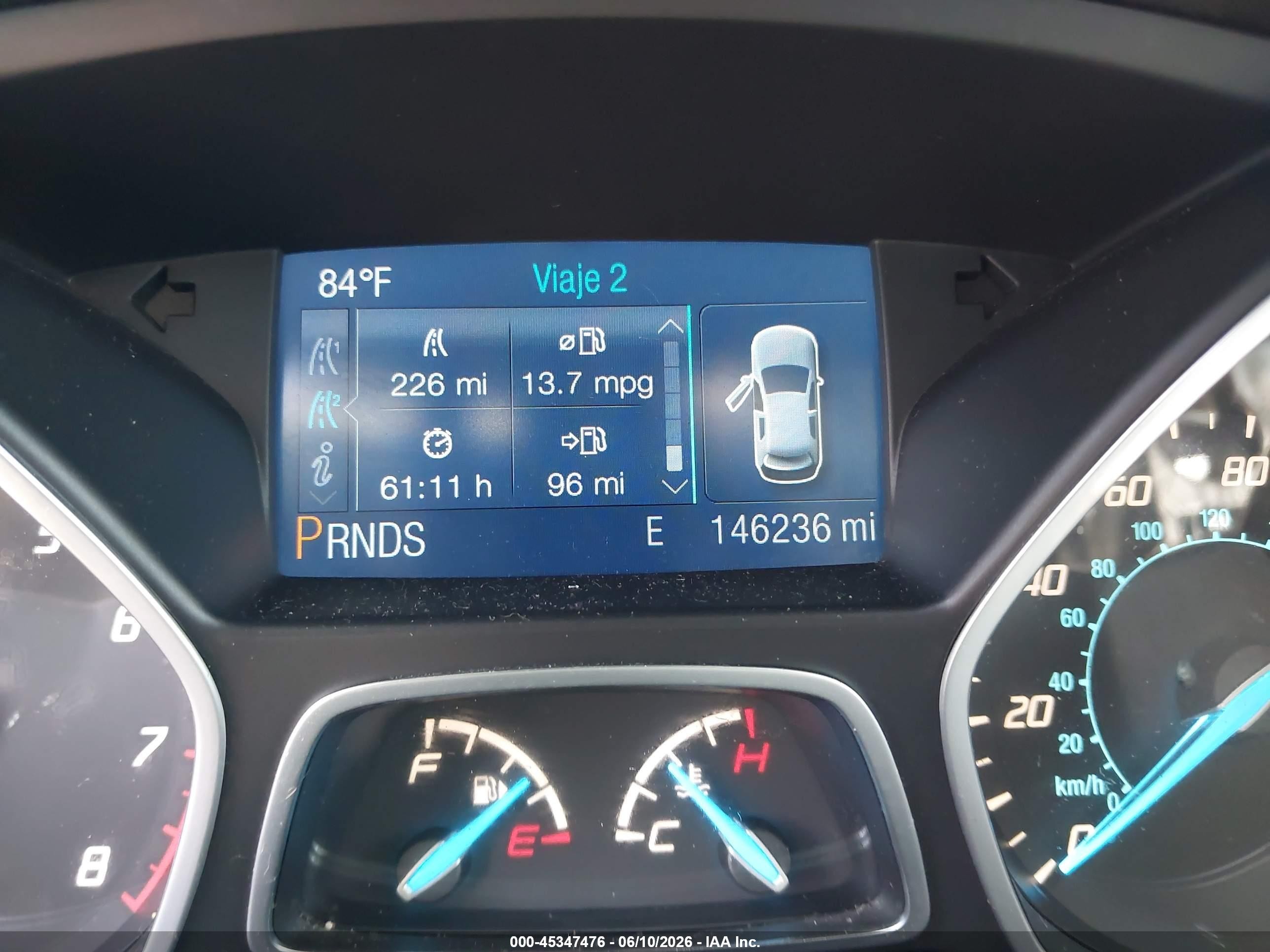 2013 Ford Escape Se White vin: 1FMCU0GX8DUD46988