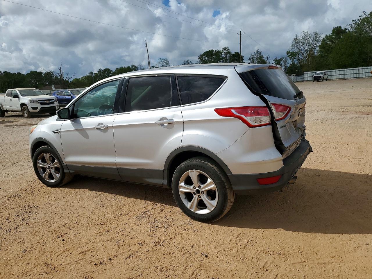 2013 Ford Escape Se White vin: 1FMCU0GX8DUD67601