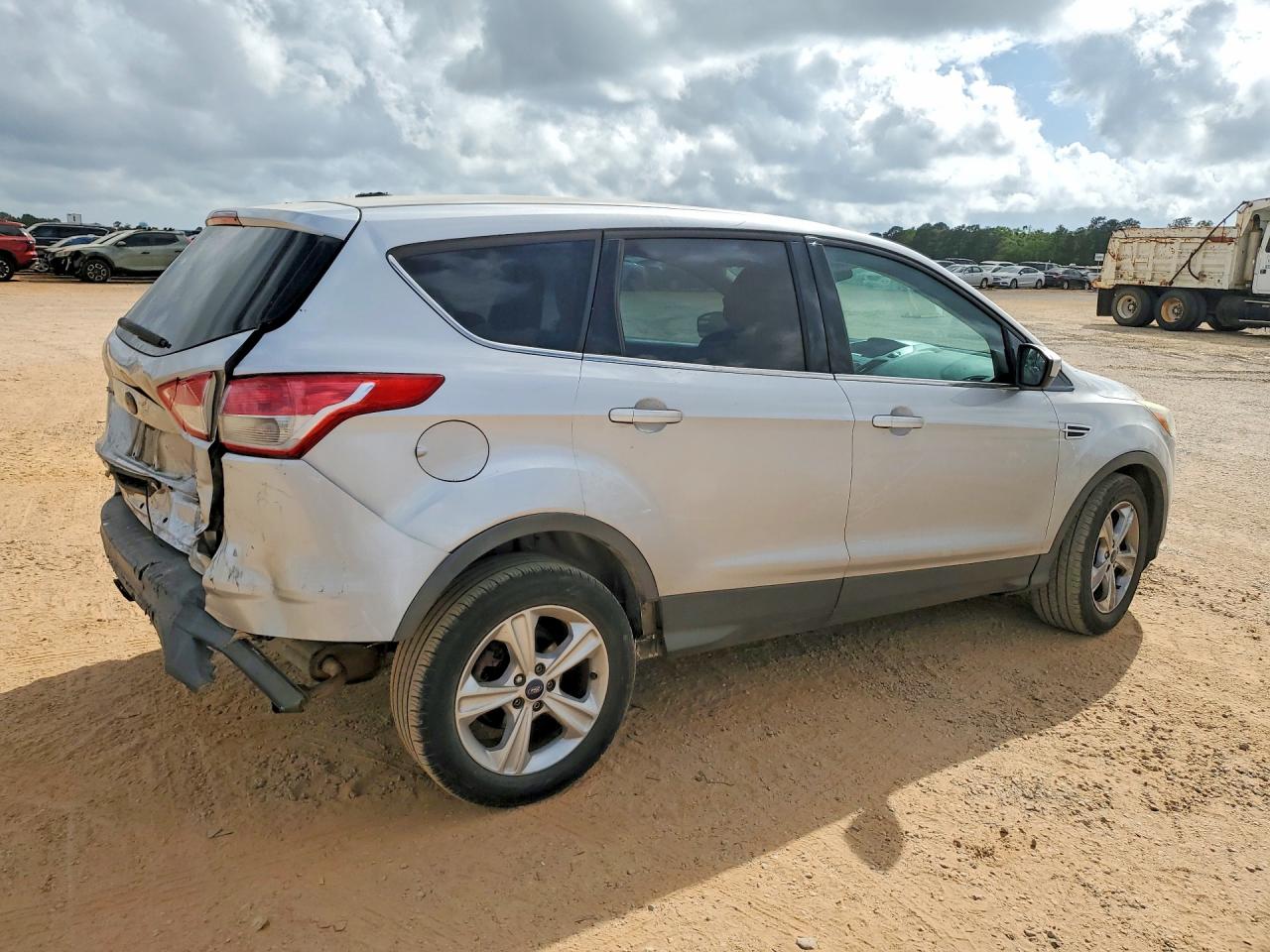 2013 Ford Escape Se White vin: 1FMCU0GX8DUD67601