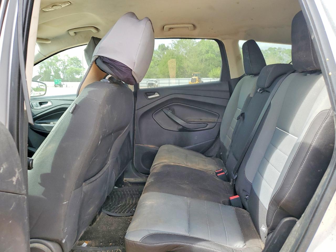 2013 Ford Escape Se White vin: 1FMCU0GX8DUD67601
