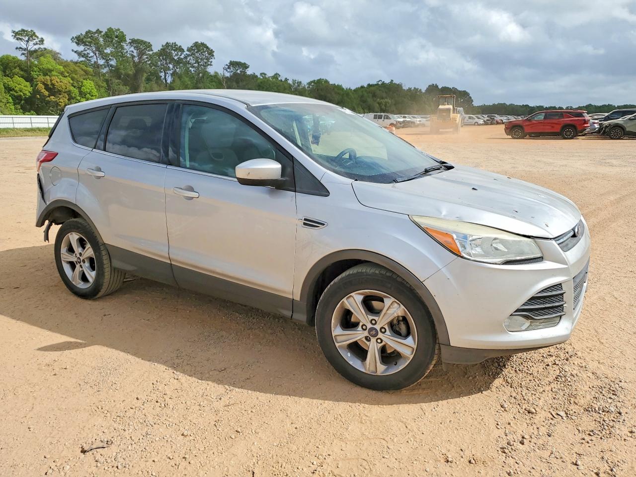 2013 Ford Escape Se White vin: 1FMCU0GX8DUD67601