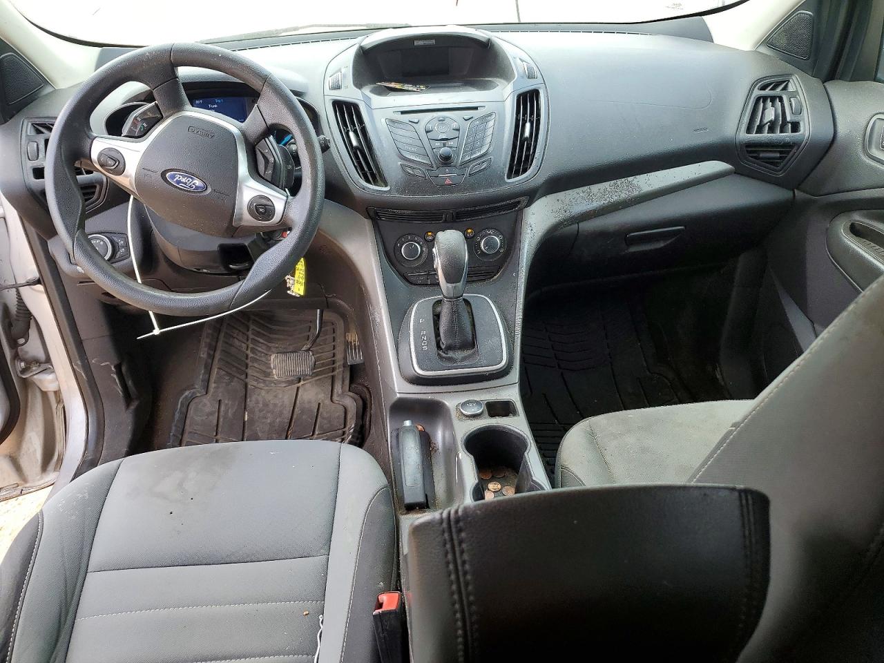 2013 Ford Escape Se White vin: 1FMCU0GX8DUD67601