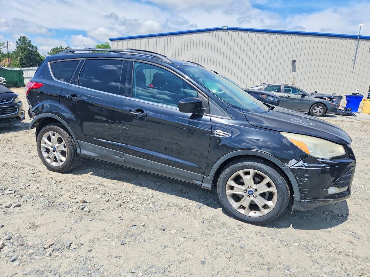2013 Ford Escape Se Black vin: 1FMCU0GX8DUD90909