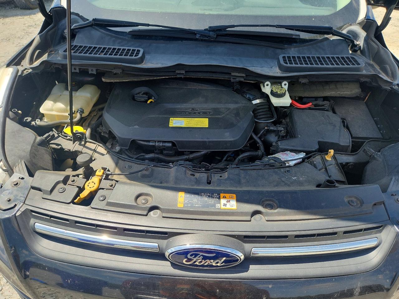 2013 Ford Escape Se Black vin: 1FMCU0GX8DUD90909