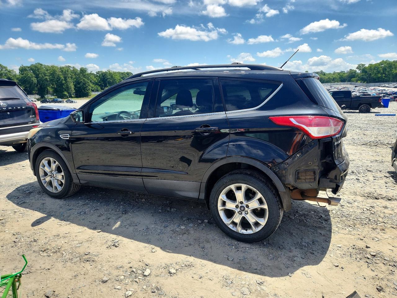 2013 Ford Escape Se Black vin: 1FMCU0GX8DUD90909
