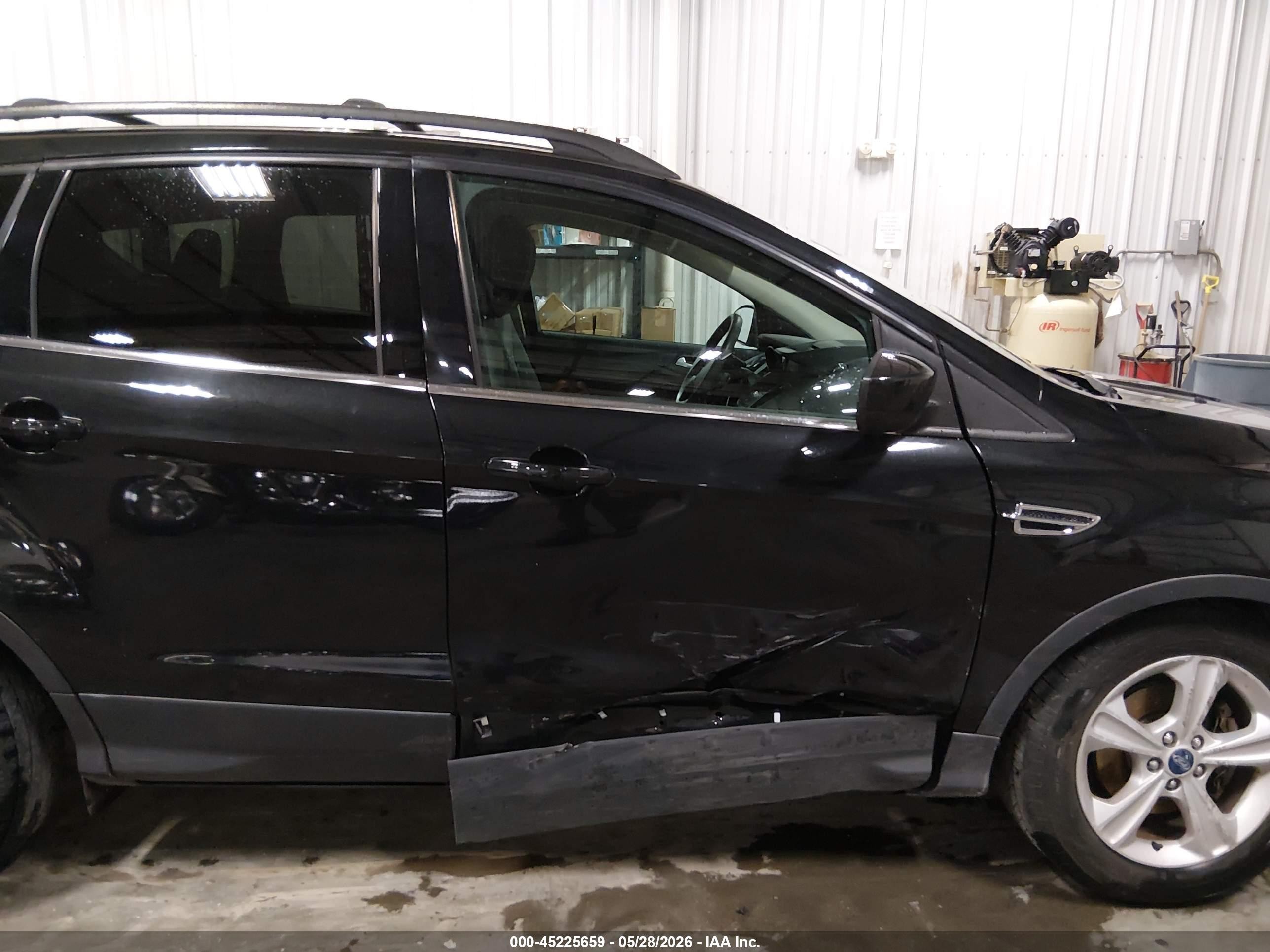 2014 Ford Escape Se Black vin: 1FMCU0GX8EUA11392