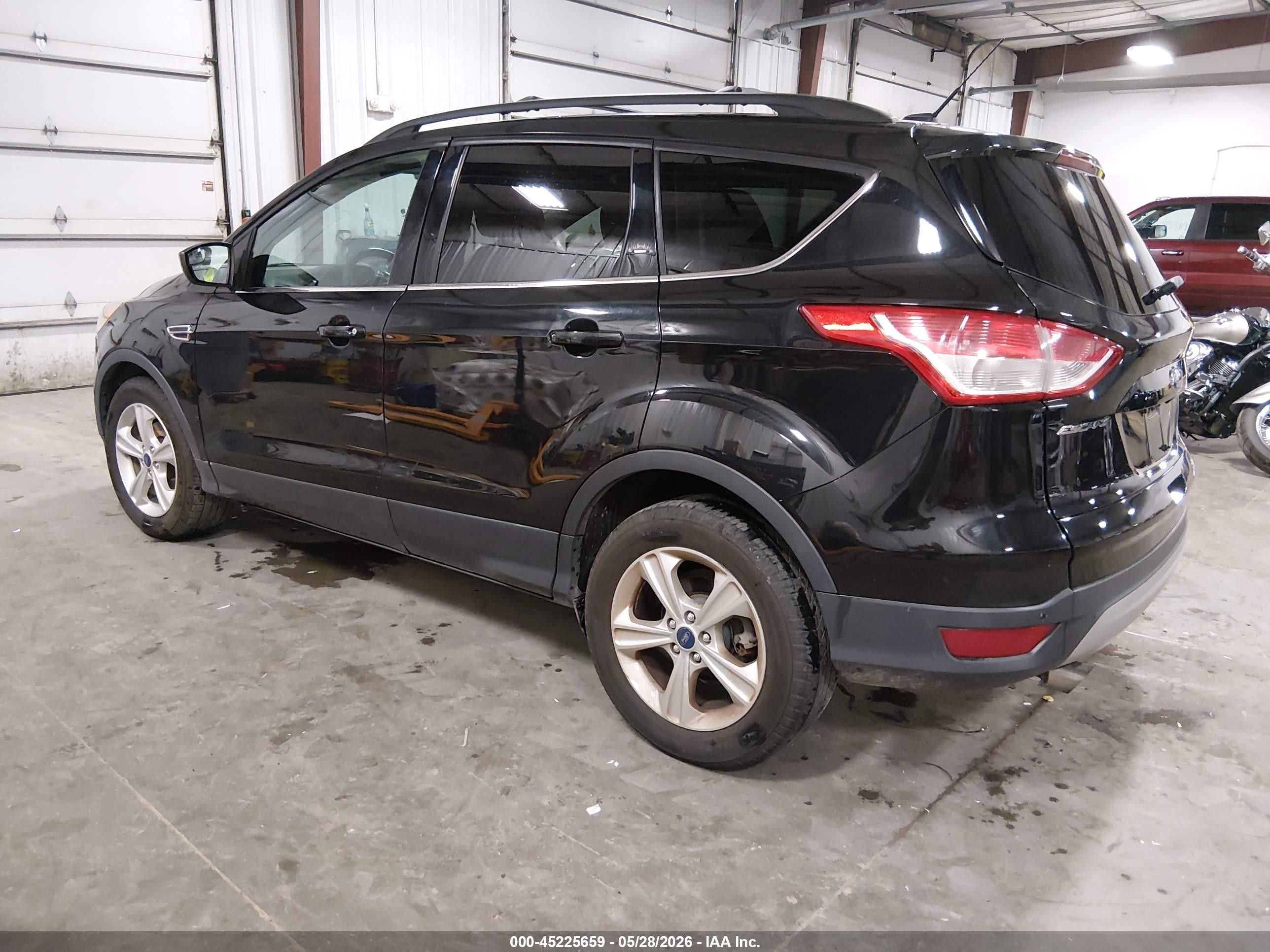 2014 Ford Escape Se Black vin: 1FMCU0GX8EUA11392