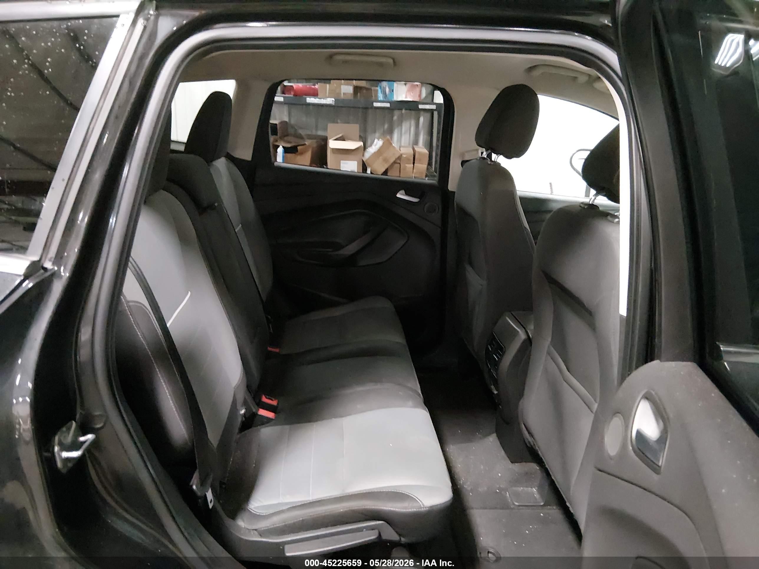 2014 Ford Escape Se Black vin: 1FMCU0GX8EUA11392