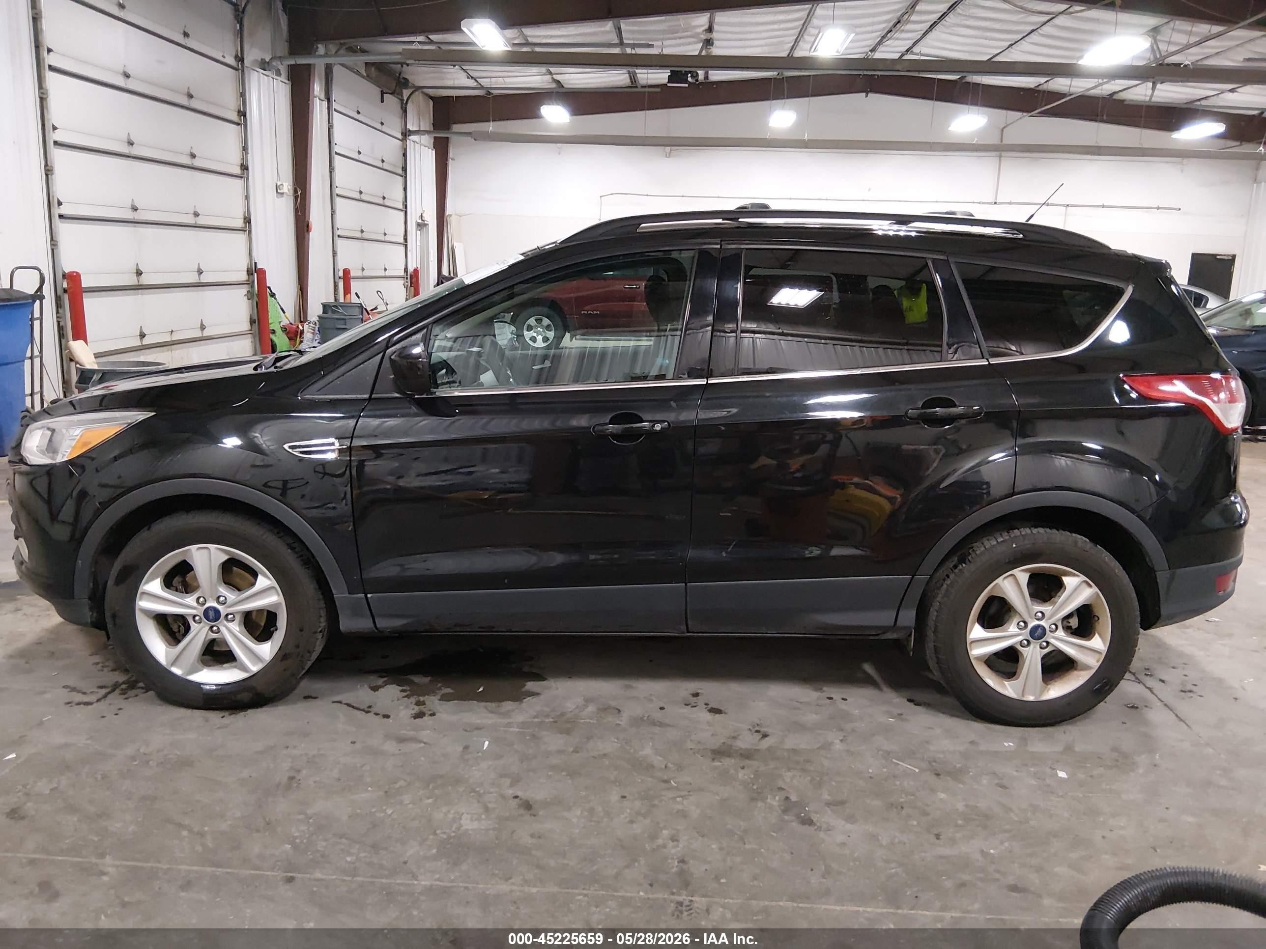 2014 Ford Escape Se Black vin: 1FMCU0GX8EUA11392