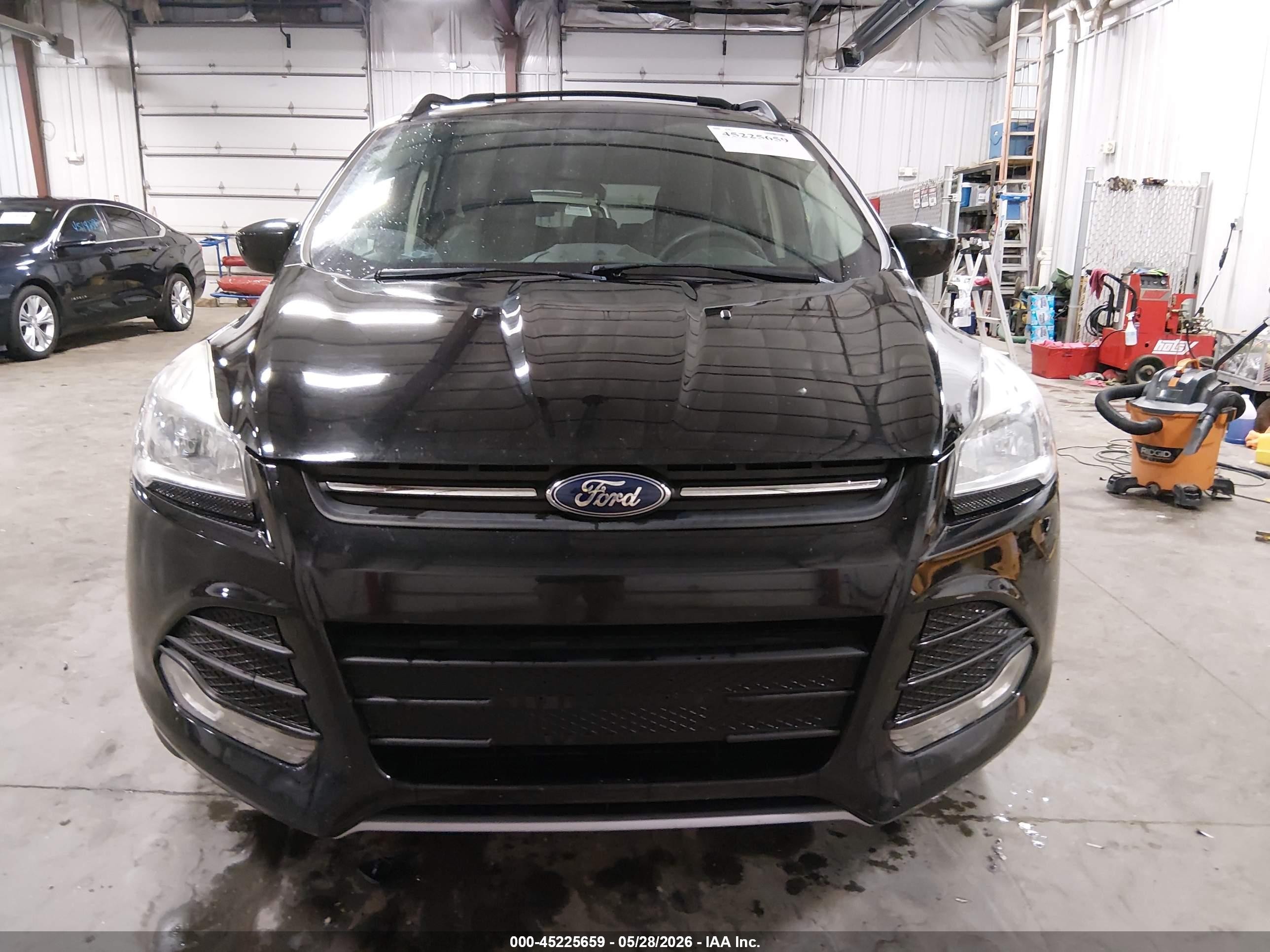 2014 Ford Escape Se Black vin: 1FMCU0GX8EUA11392