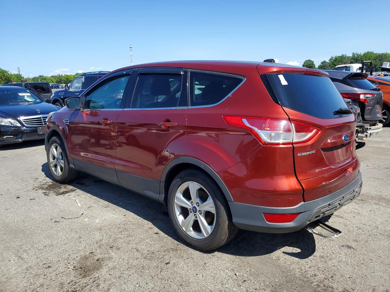 2014 Ford Escape Se Red vin: 1FMCU0GX8EUA18875