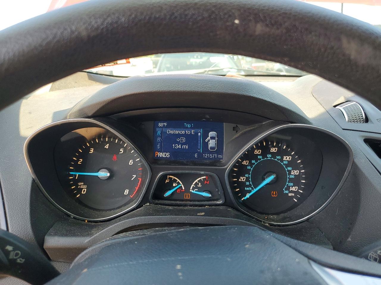 2014 Ford Escape Se Red vin: 1FMCU0GX8EUA18875