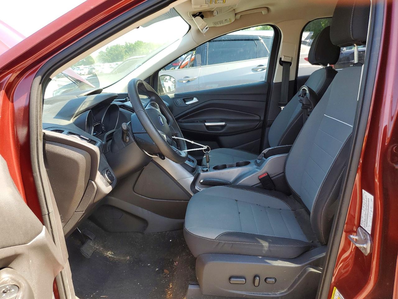 2014 Ford Escape Se Red vin: 1FMCU0GX8EUA18875
