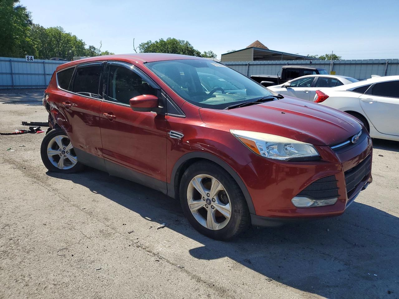 2014 Ford Escape Se Red vin: 1FMCU0GX8EUA18875