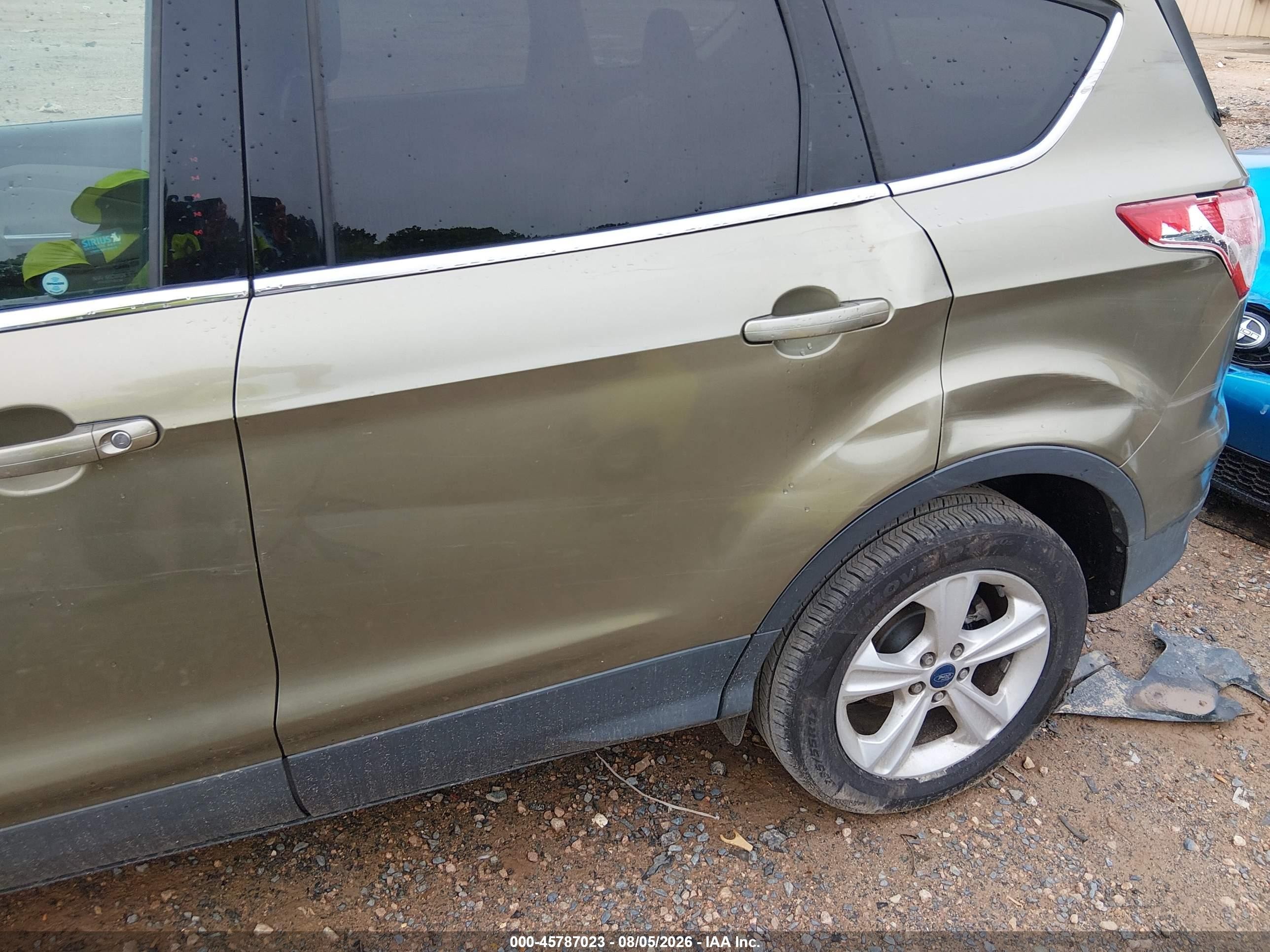 2014 Ford Escape Se Green vin: 1FMCU0GX8EUA34705