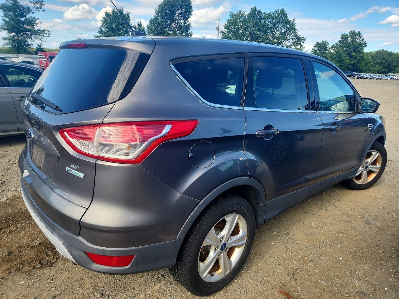 2014 Ford Escape Se Gray vin: 1FMCU0GX8EUA49771
