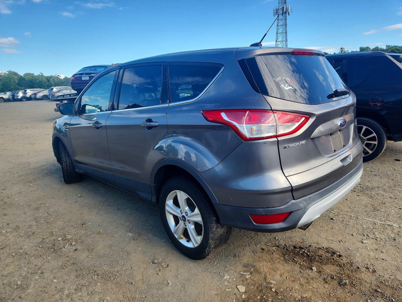 2014 Ford Escape Se Gray vin: 1FMCU0GX8EUA49771