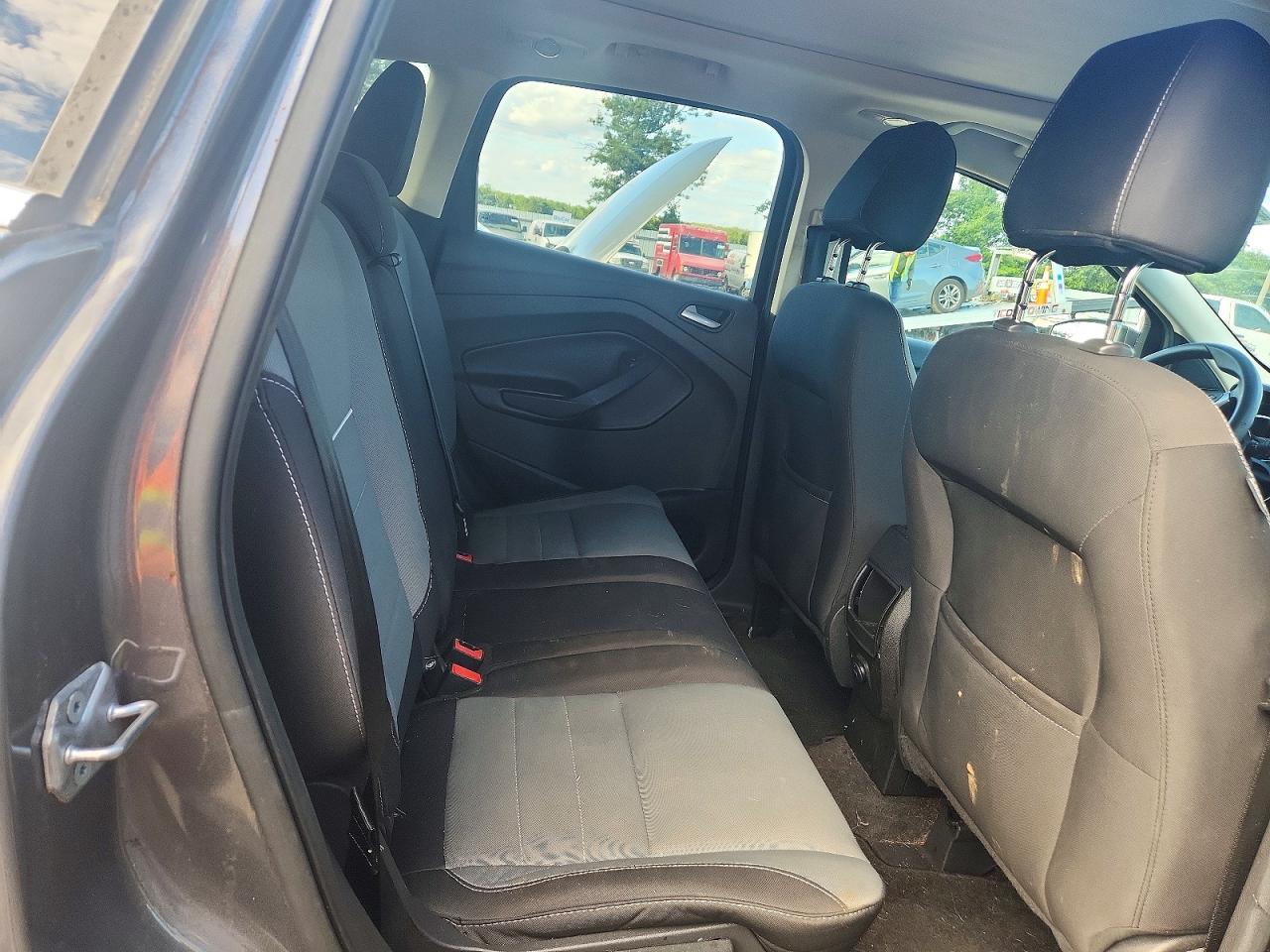 2014 Ford Escape Se Gray vin: 1FMCU0GX8EUA49771