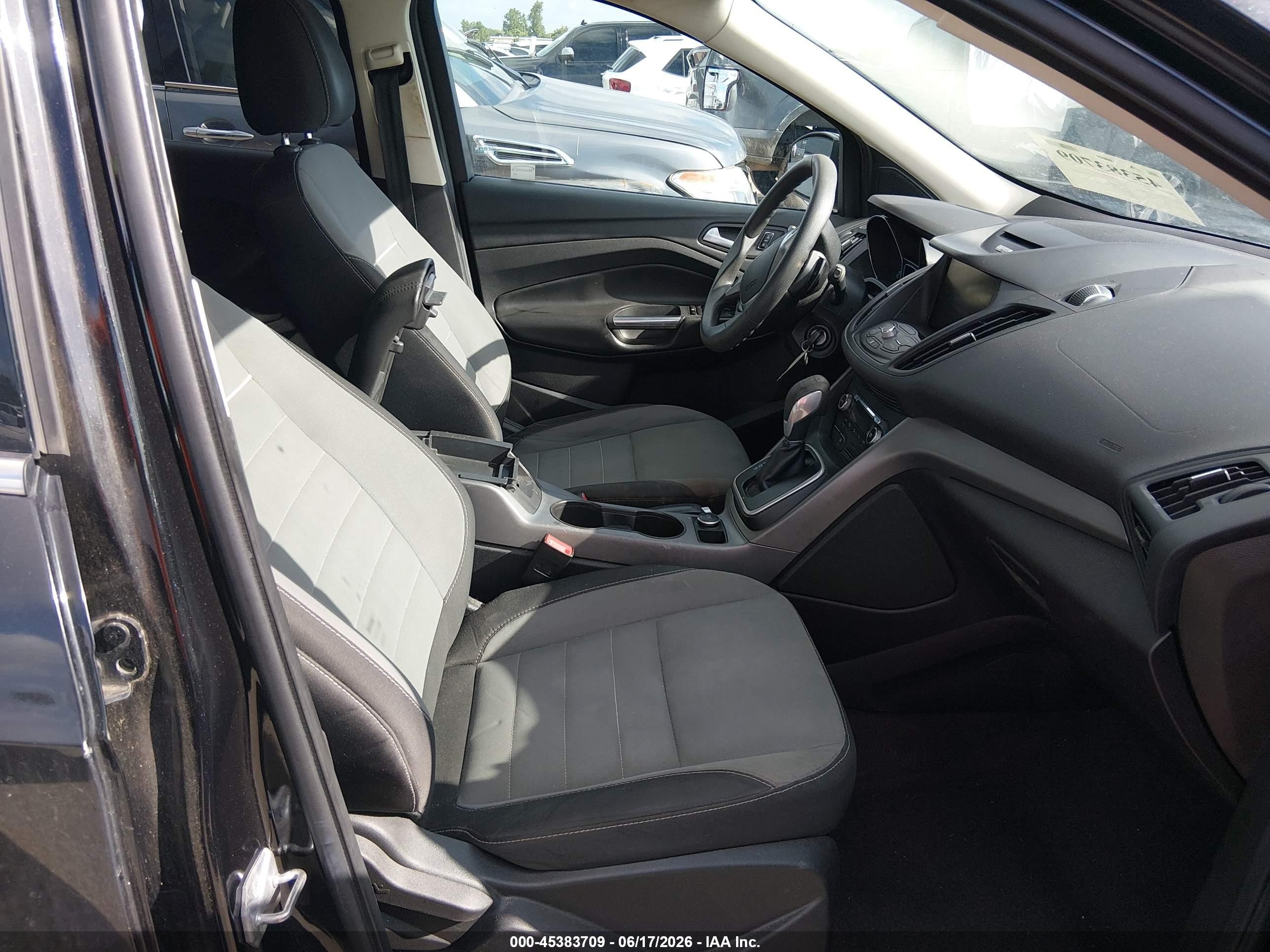 2014 Ford Escape Se Black vin: 1FMCU0GX8EUA61872