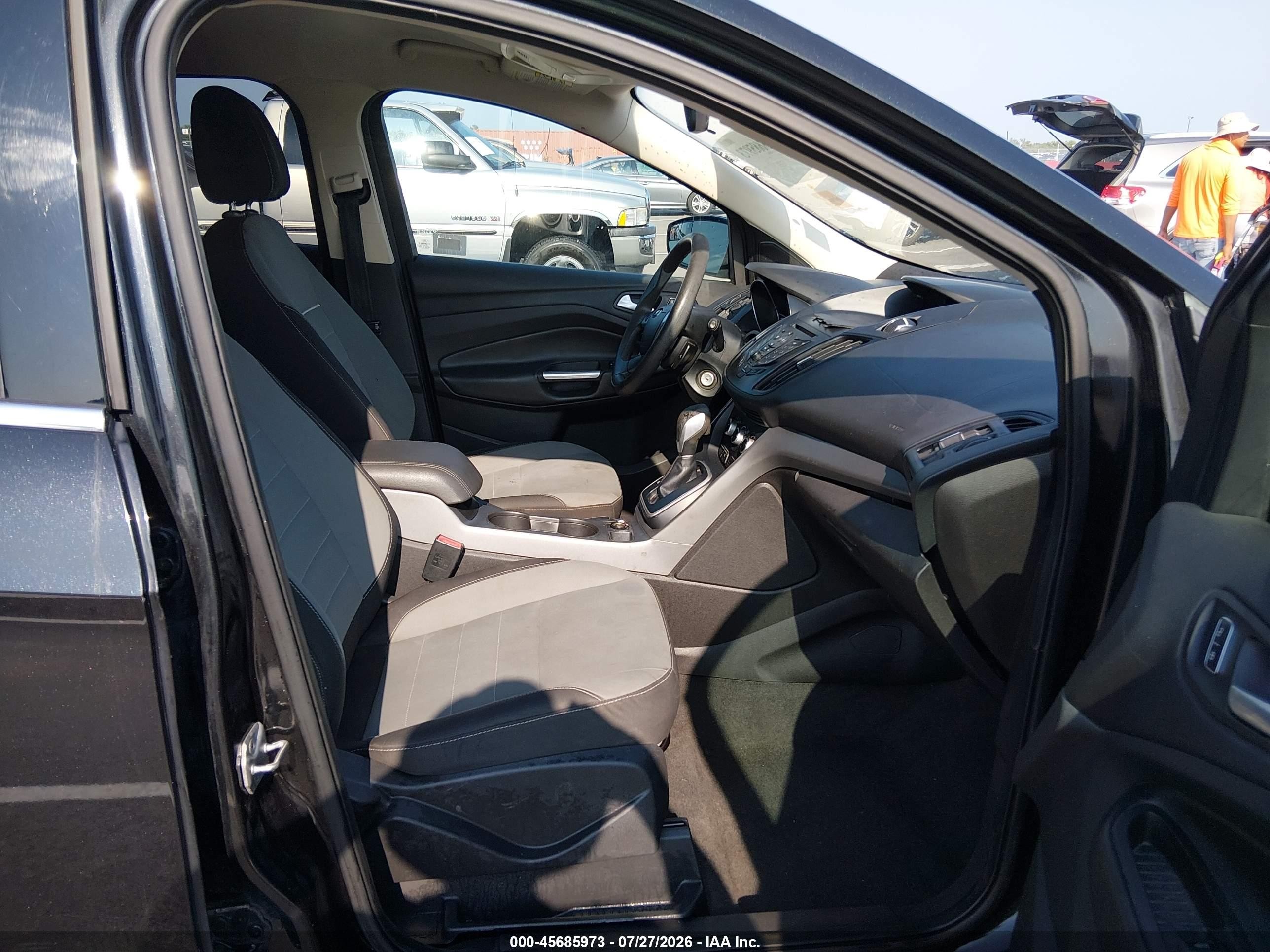2014 Ford Escape Se Black vin: 1FMCU0GX8EUA63833