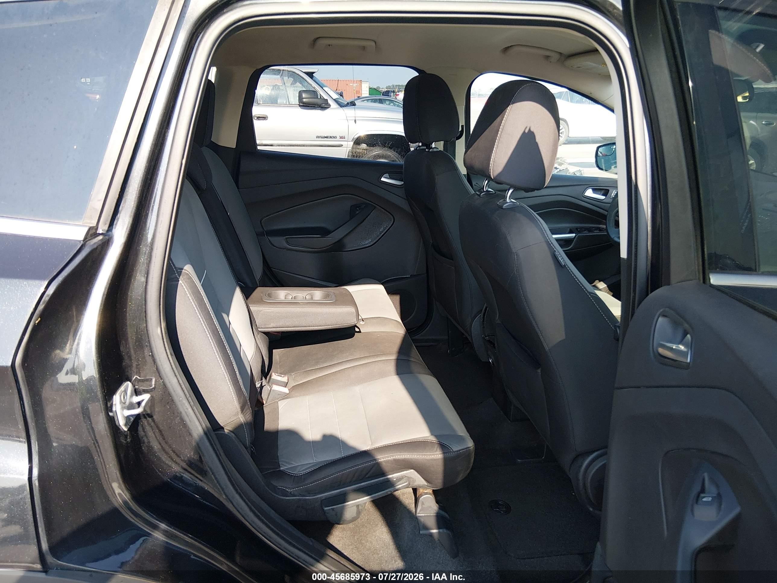 2014 Ford Escape Se Black vin: 1FMCU0GX8EUA63833