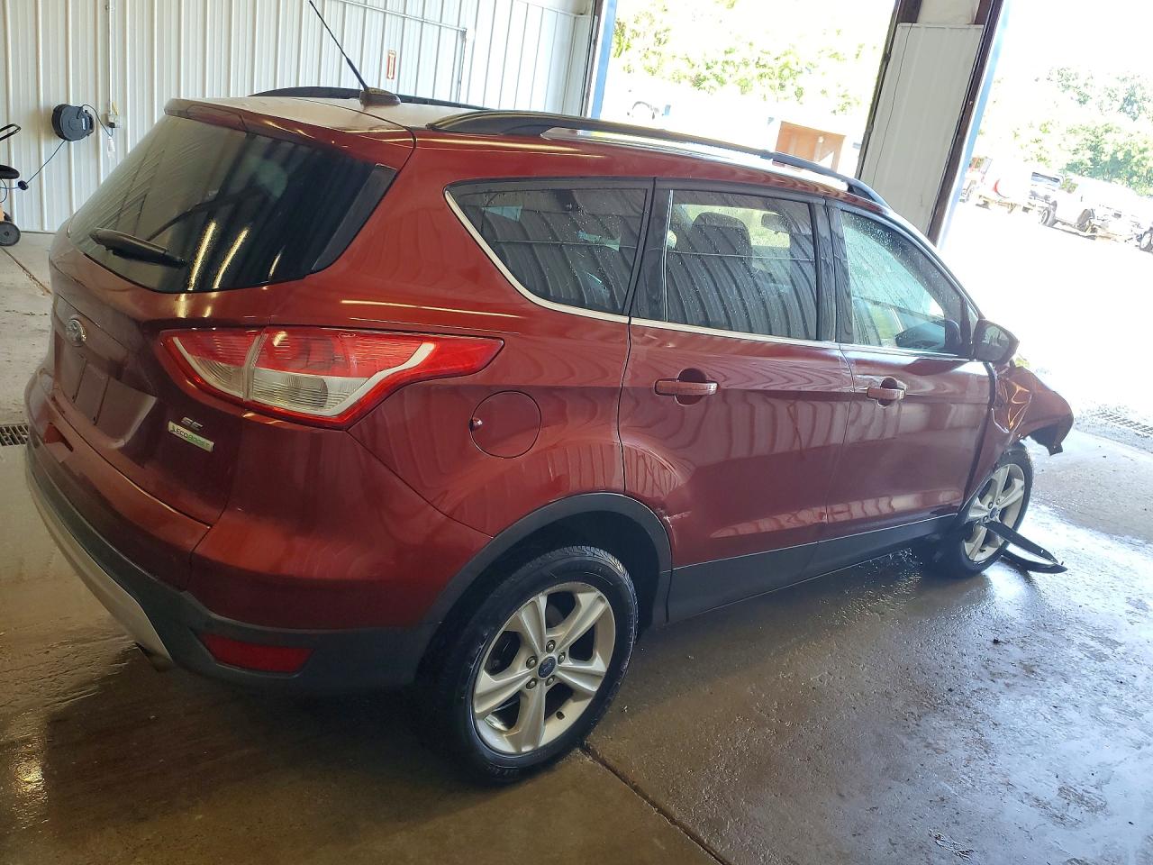 2014 Ford Escape Se Orange vin: 1FMCU0GX8EUA85962