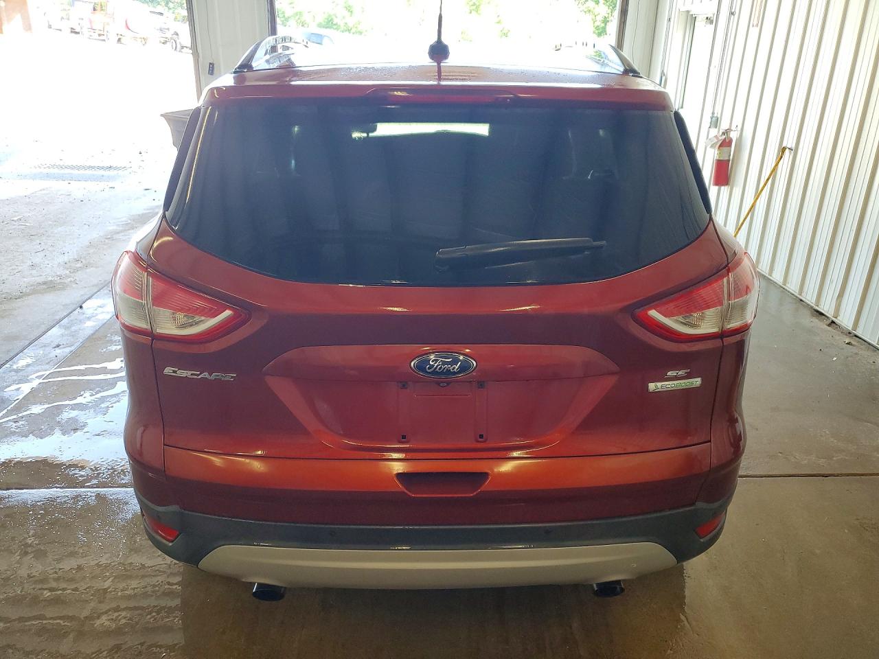 2014 Ford Escape Se Orange vin: 1FMCU0GX8EUA85962
