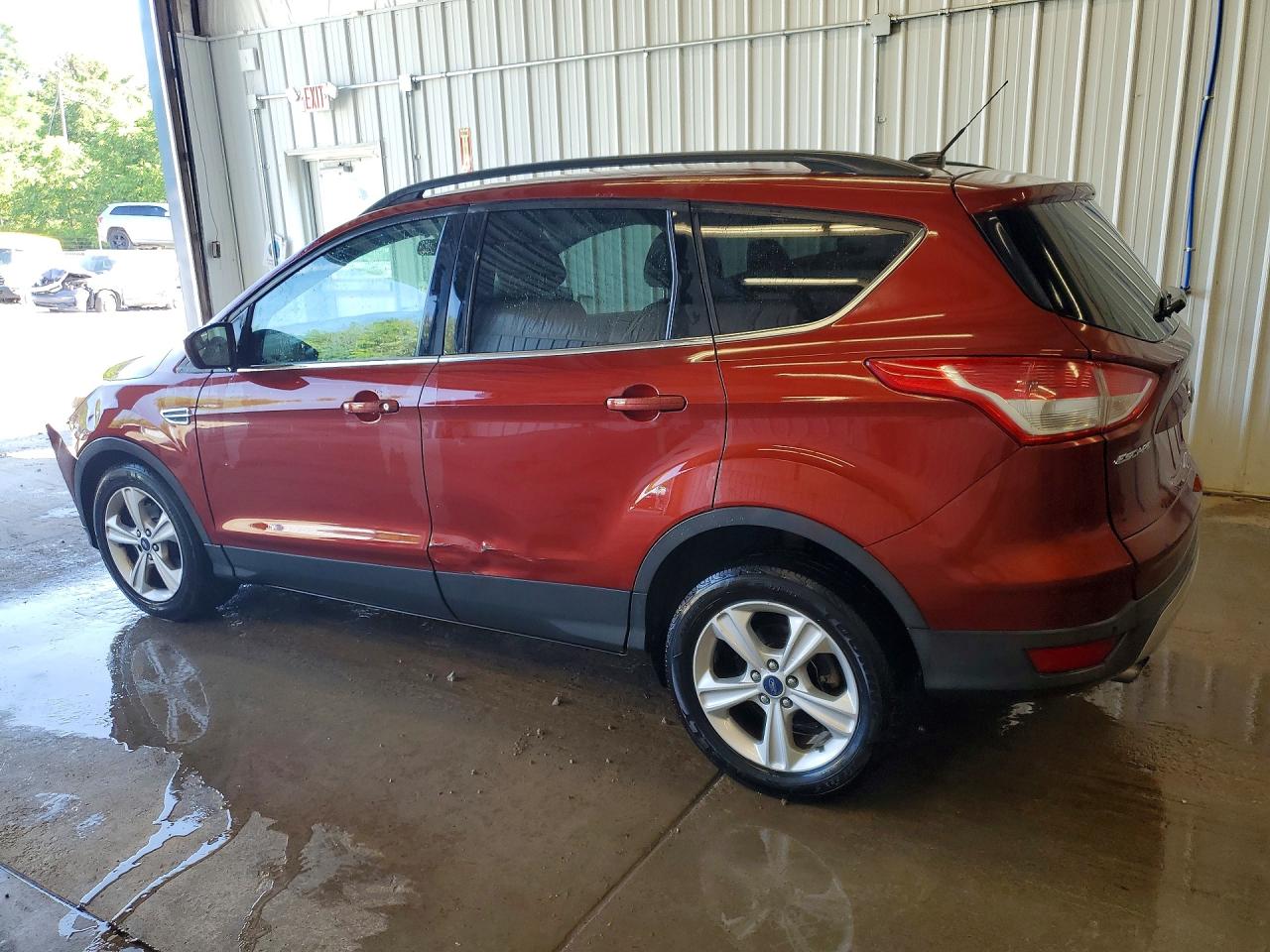 2014 Ford Escape Se Orange vin: 1FMCU0GX8EUA85962