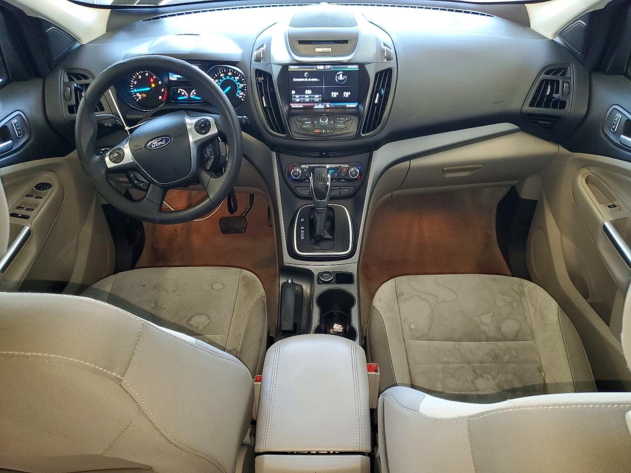 2014 Ford Escape Se Orange vin: 1FMCU0GX8EUA85962