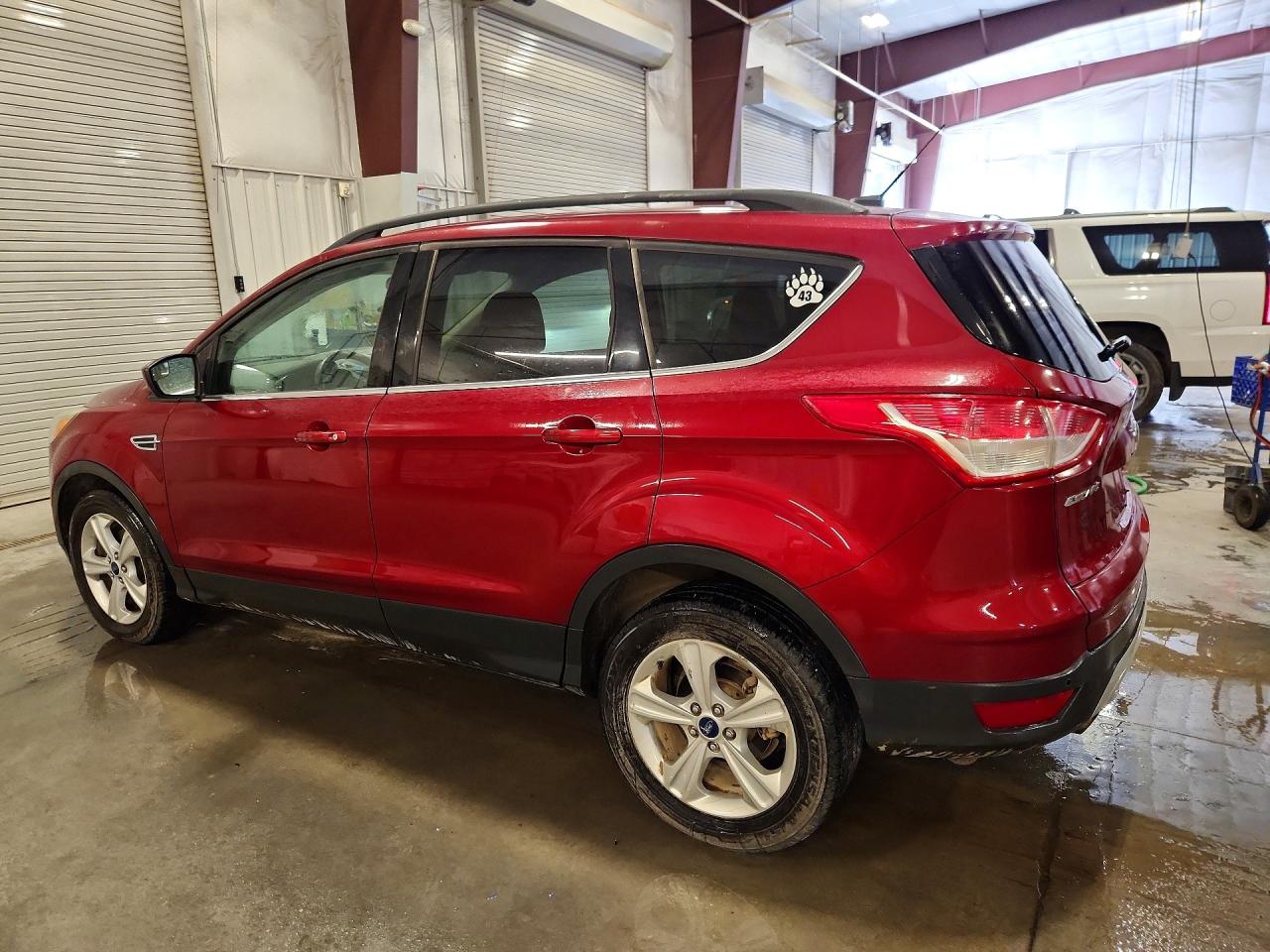 2014 Ford Escape Se Red vin: 1FMCU0GX8EUB30849