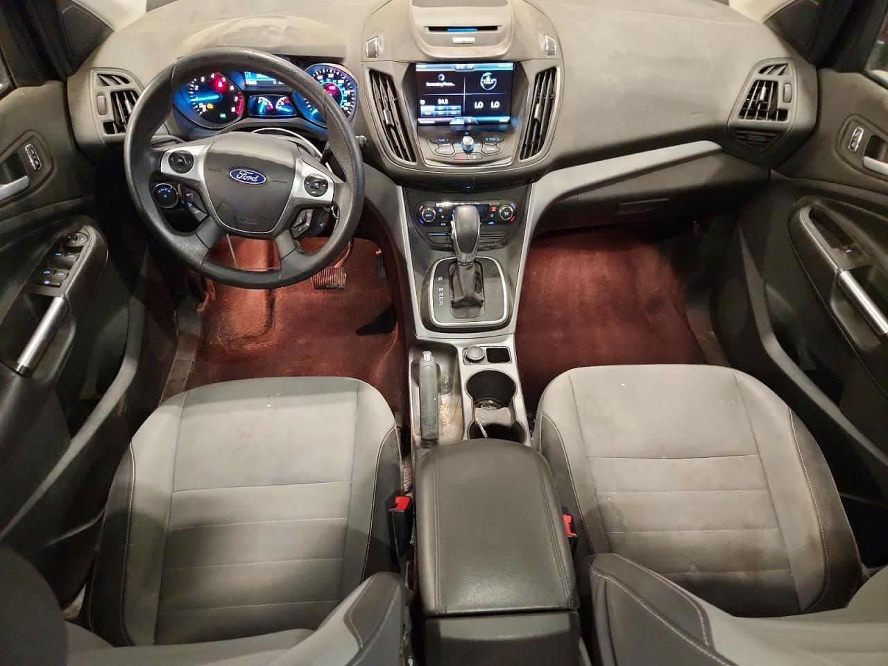2014 Ford Escape Se Red vin: 1FMCU0GX8EUB30849