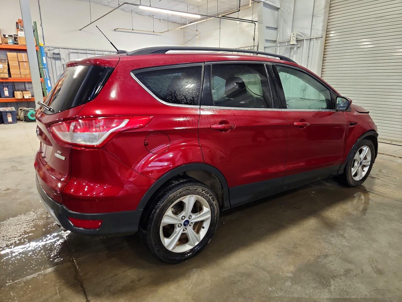 2014 Ford Escape Se Red vin: 1FMCU0GX8EUB30849