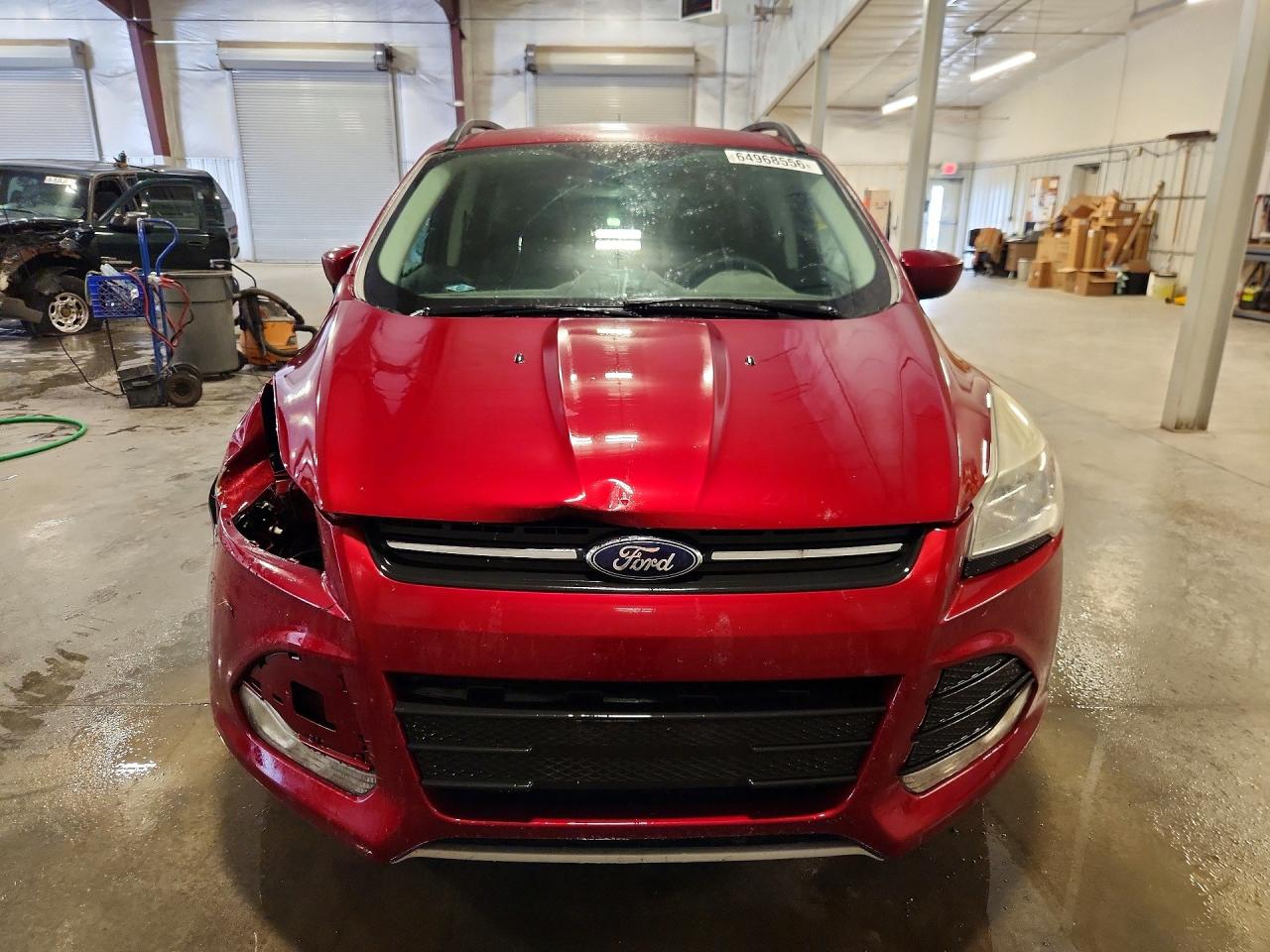 2014 Ford Escape Se Red vin: 1FMCU0GX8EUB30849