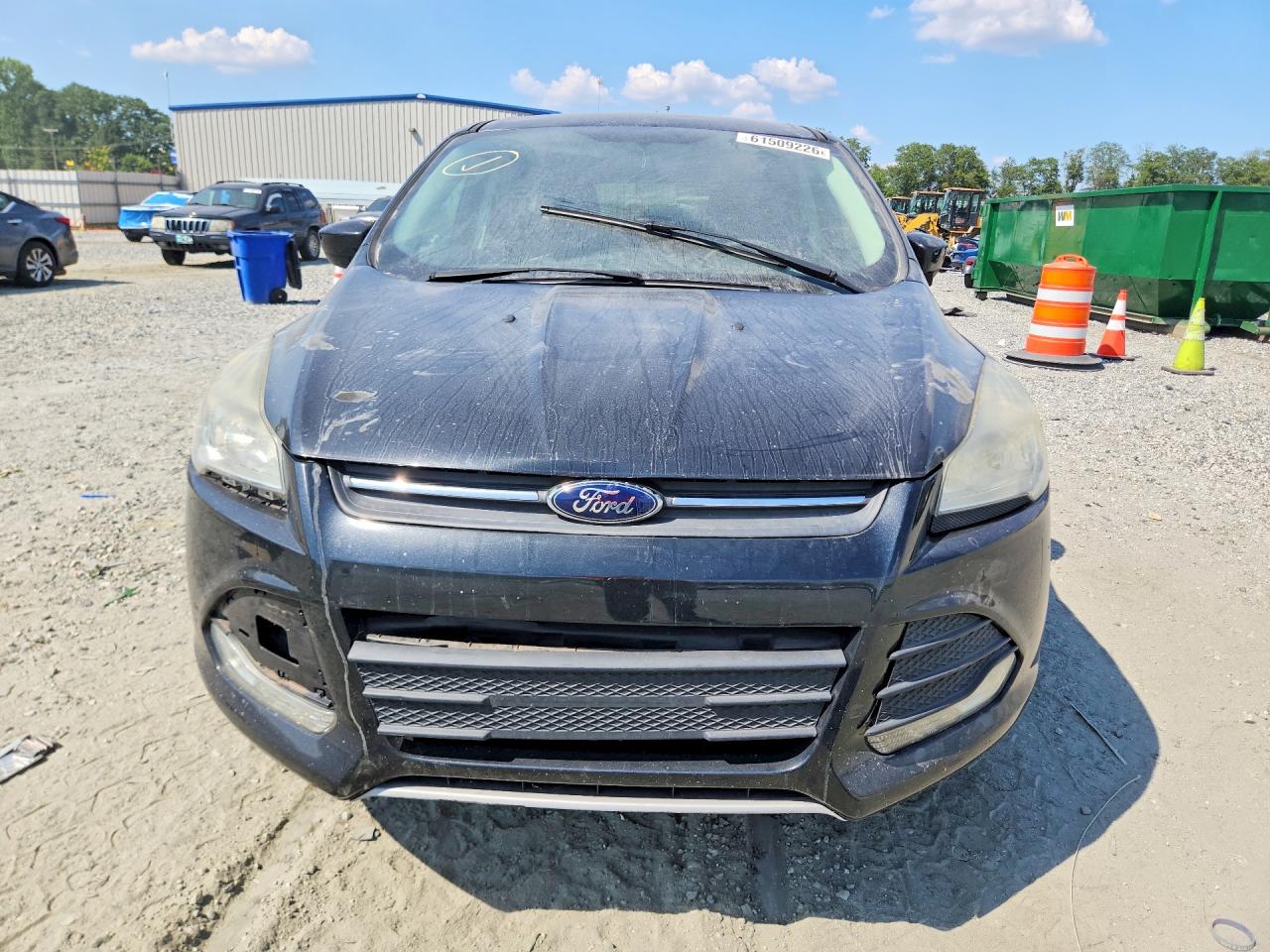 2014 Ford Escape Se Black vin: 1FMCU0GX8EUB33606