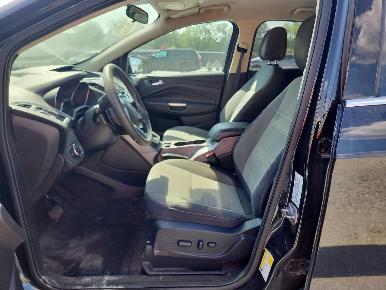 2014 Ford Escape Se Black vin: 1FMCU0GX8EUB33606