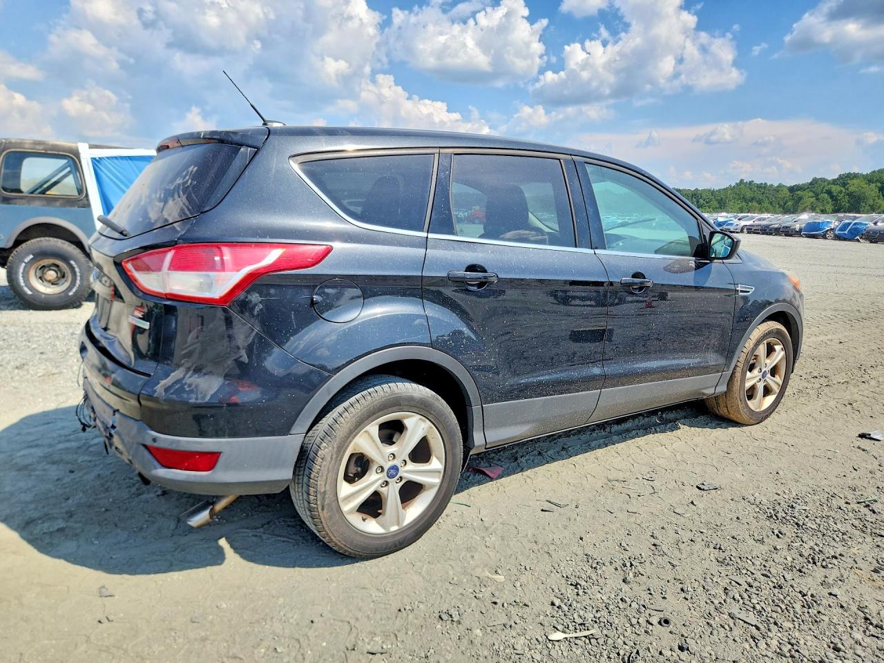 2014 Ford Escape Se Black vin: 1FMCU0GX8EUB33606