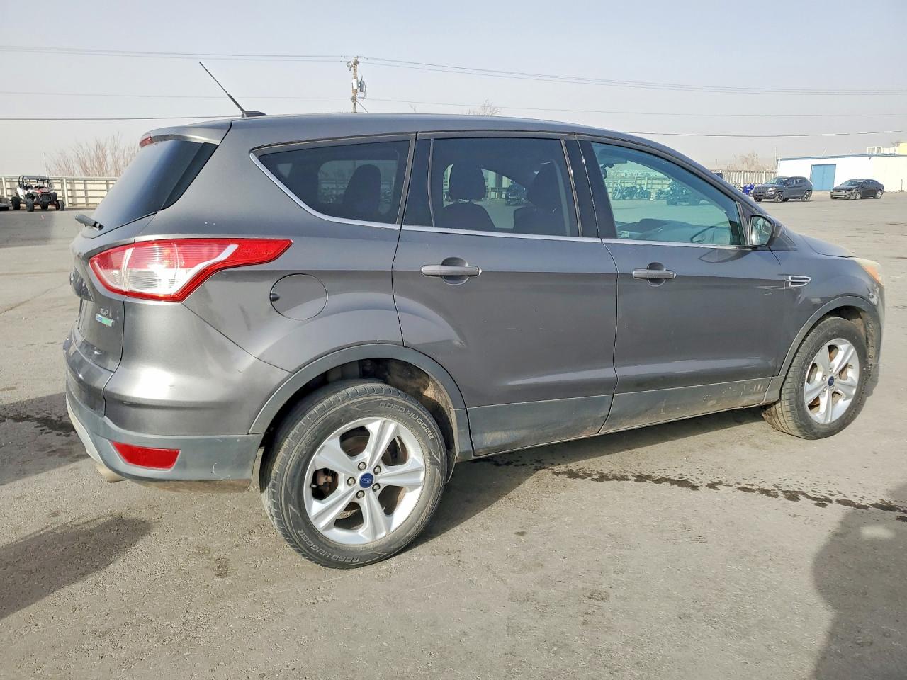 2014 Ford Escape Se Gray vin: 1FMCU0GX8EUB50275