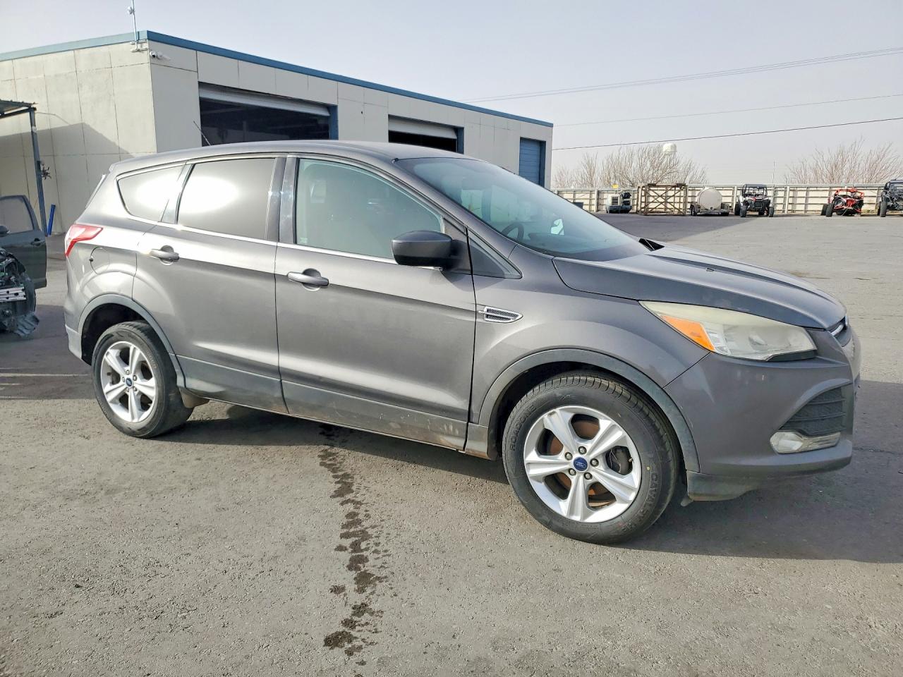 2014 Ford Escape Se Gray vin: 1FMCU0GX8EUB50275