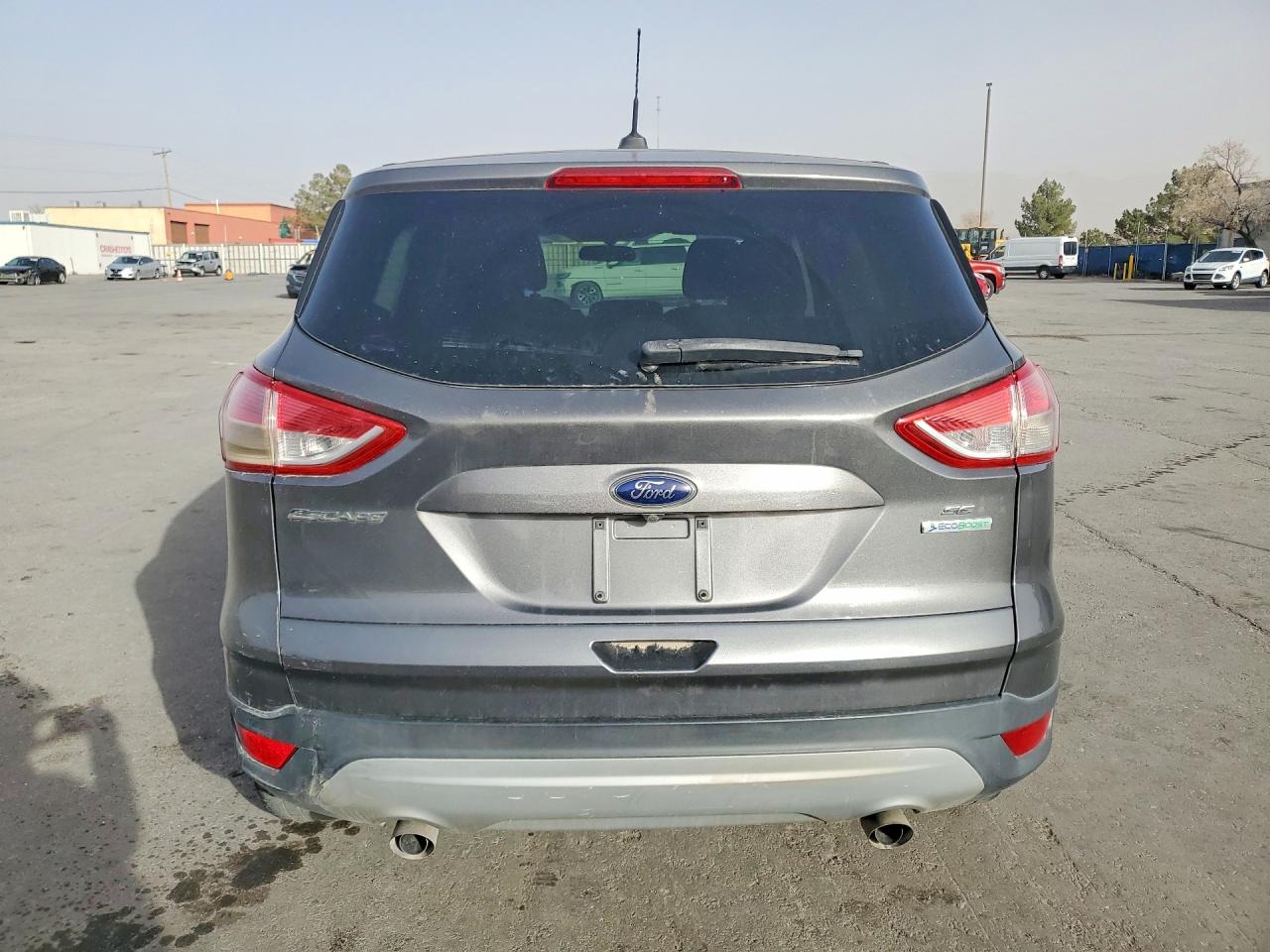 2014 Ford Escape Se Gray vin: 1FMCU0GX8EUB50275