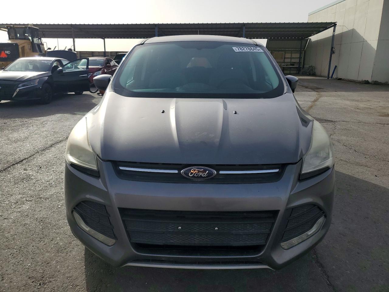 2014 Ford Escape Se Gray vin: 1FMCU0GX8EUB50275