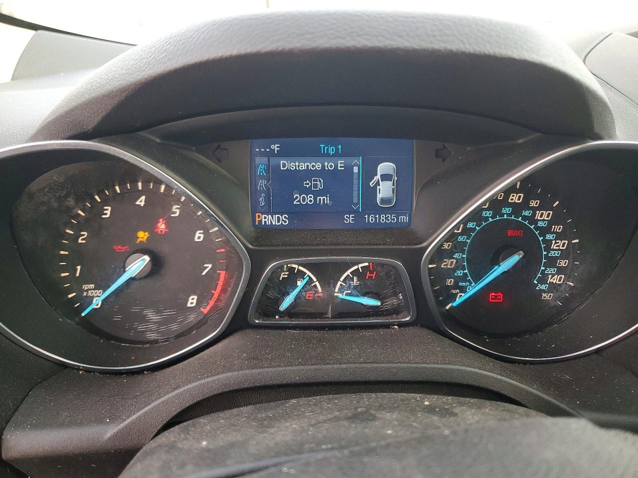 2014 Ford Escape Se Gray vin: 1FMCU0GX8EUB50275
