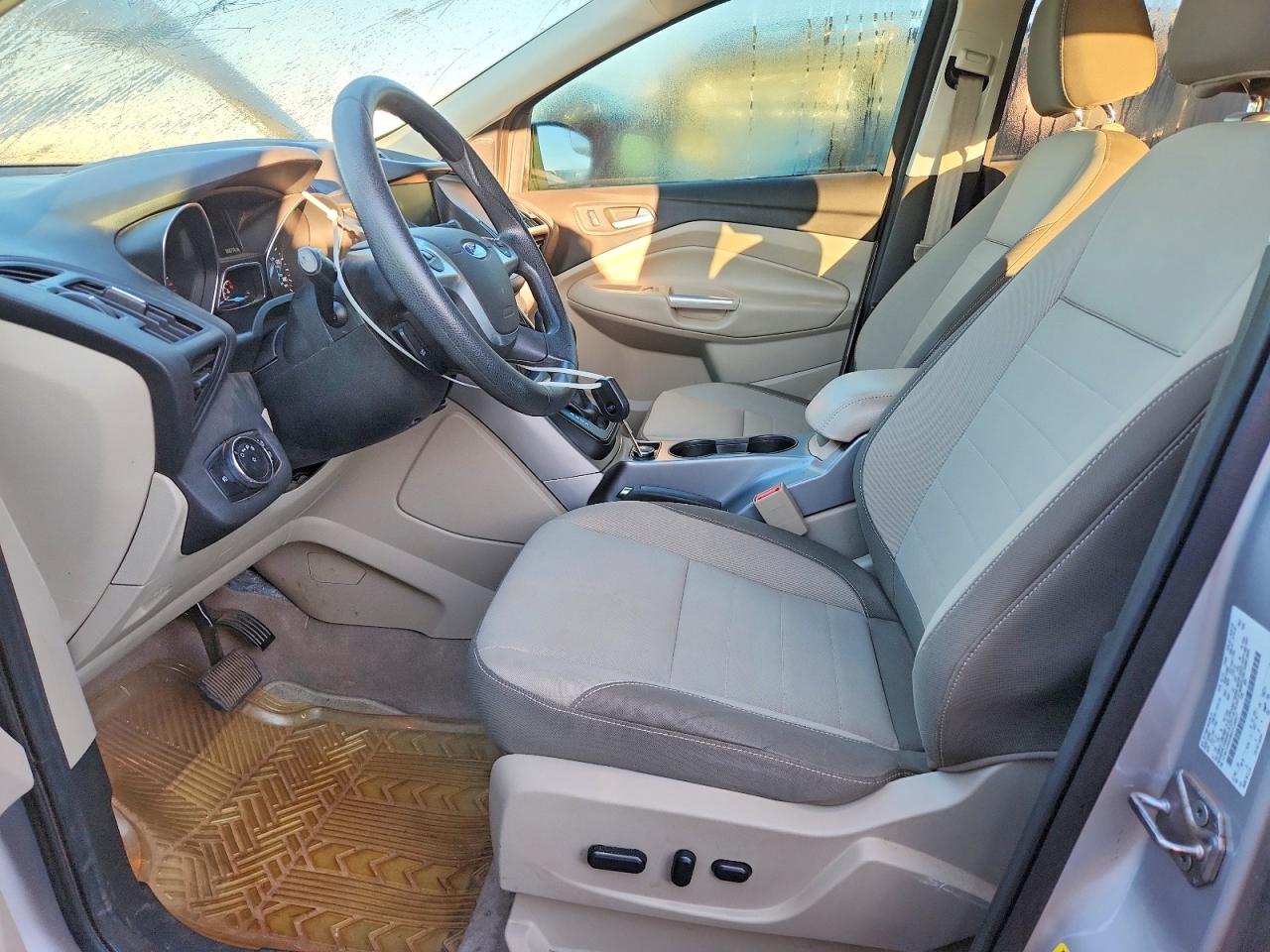 2014 Ford Escape Se Silver vin: 1FMCU0GX8EUC29817