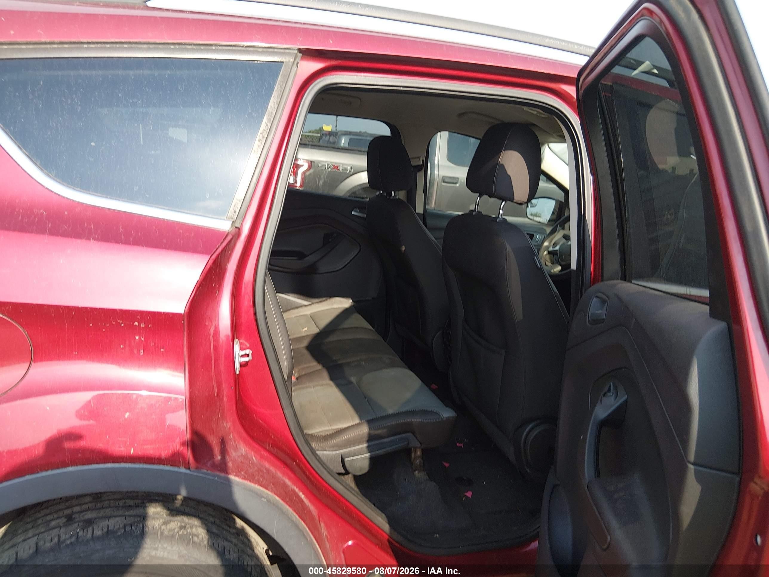 2014 Ford Escape Se Red vin: 1FMCU0GX8EUC29901