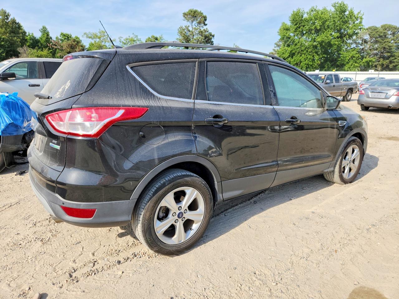 2014 Ford Escape Se Black vin: 1FMCU0GX8EUC42468
