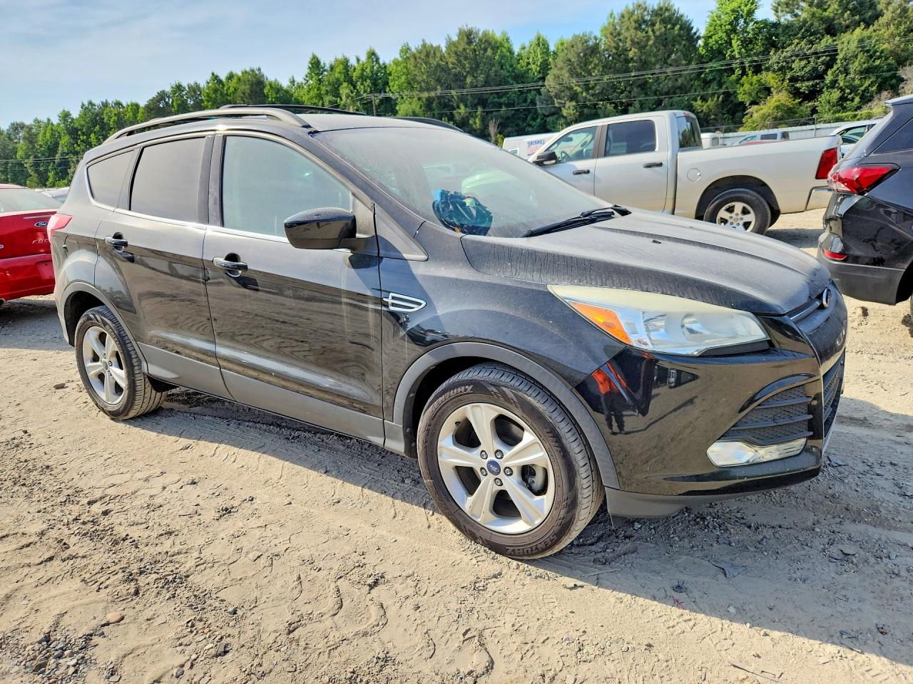 2014 Ford Escape Se Black vin: 1FMCU0GX8EUC42468