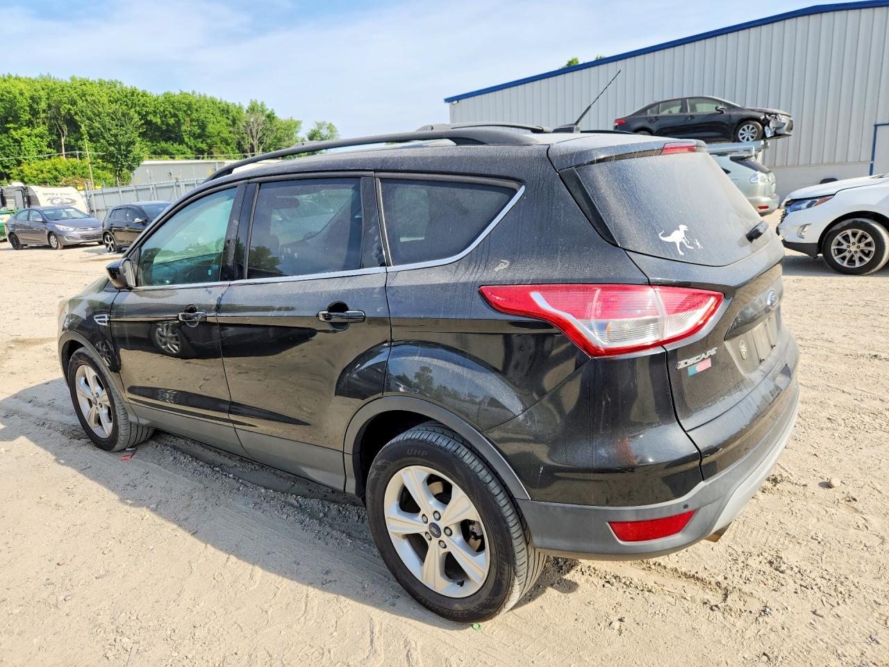 2014 Ford Escape Se Black vin: 1FMCU0GX8EUC42468